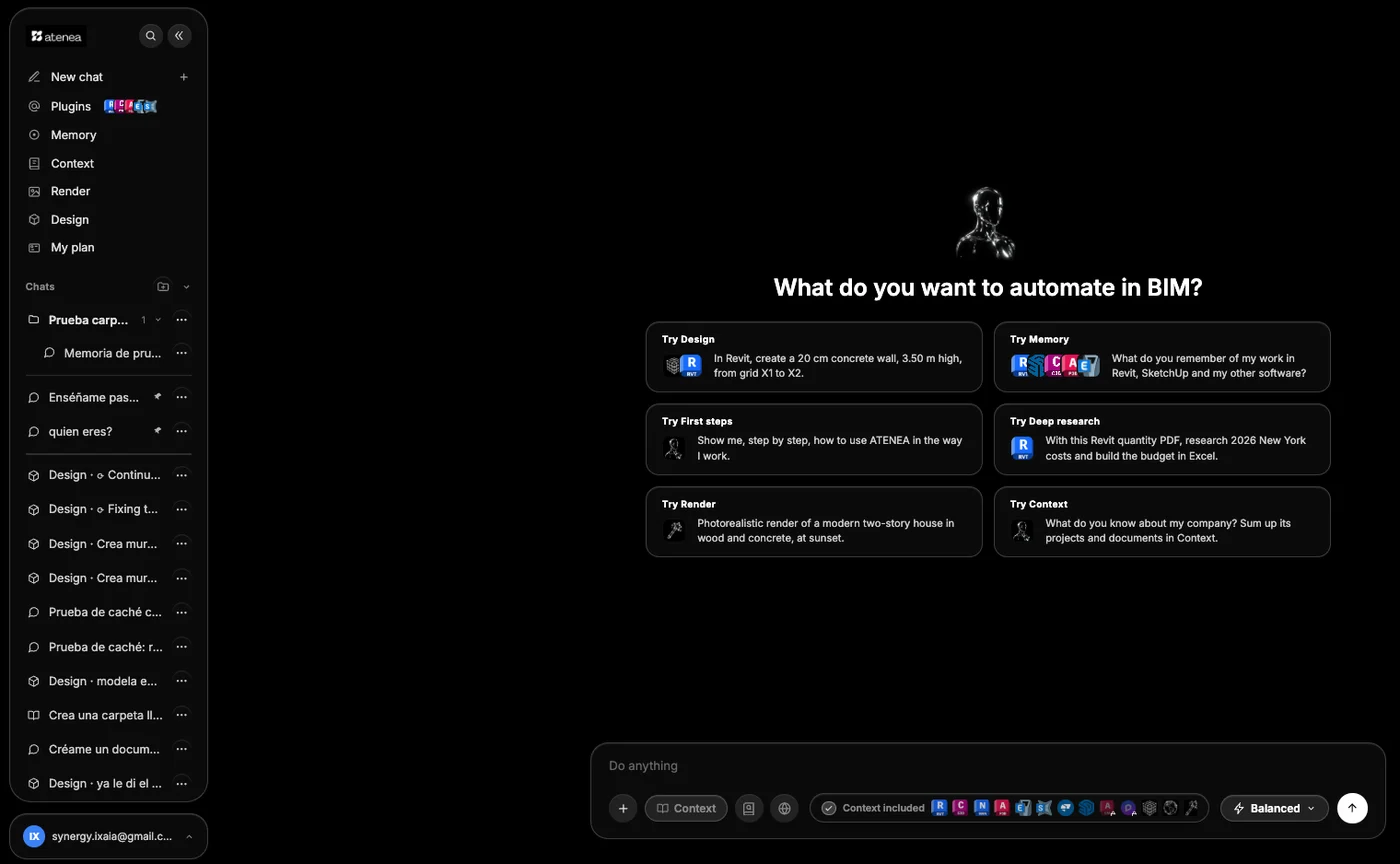 Atenea - Automate AEC Simply by Typing